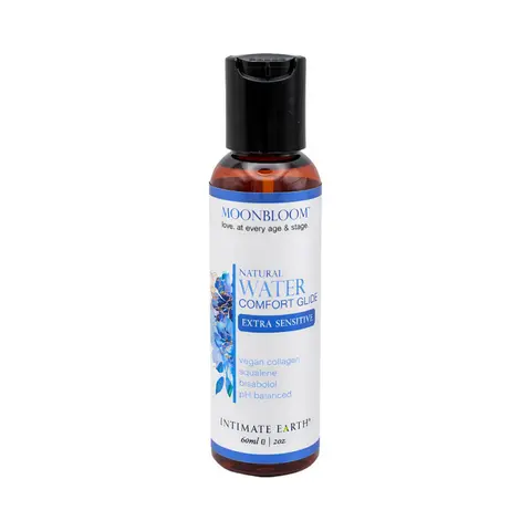 Intimate Earth Moonbloom Water Comfort Glide 2 oz.