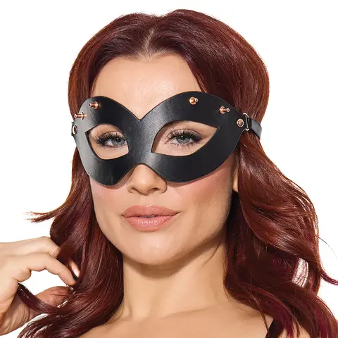 Coquette Pleasure Mask Black