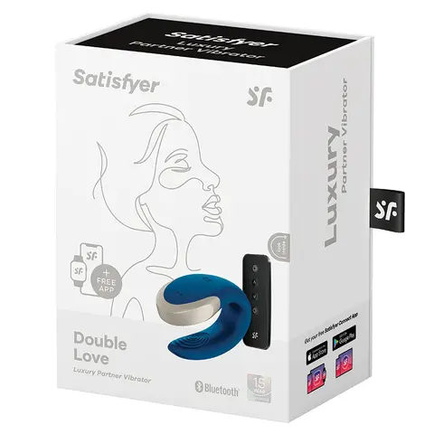Satisfyer Double Love in Blue