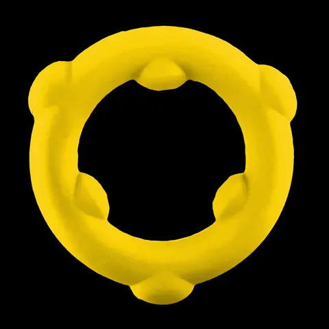 Oxballs Spinner Single Silicone Ring in Yellow