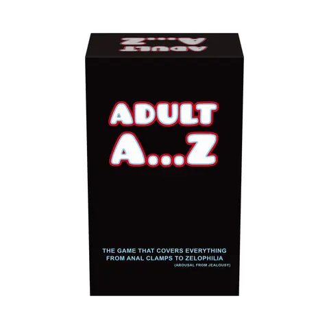 Adult A...Z Card Game