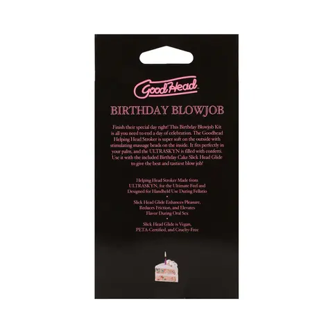 GoodHead Birthday Blowjob Kit