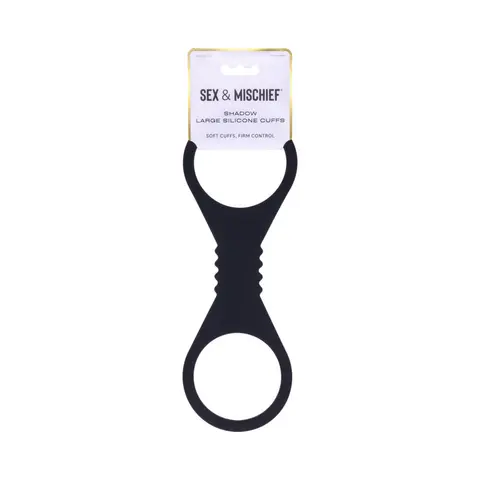 Sportsheets Sex & Mischief Shadow Large Silicone Cuffs