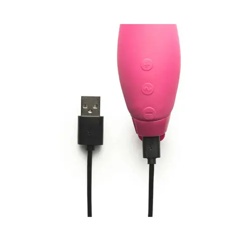 Je Joue Juno Rechargeable Silicone G-Spot Vibrator in Fuchsia