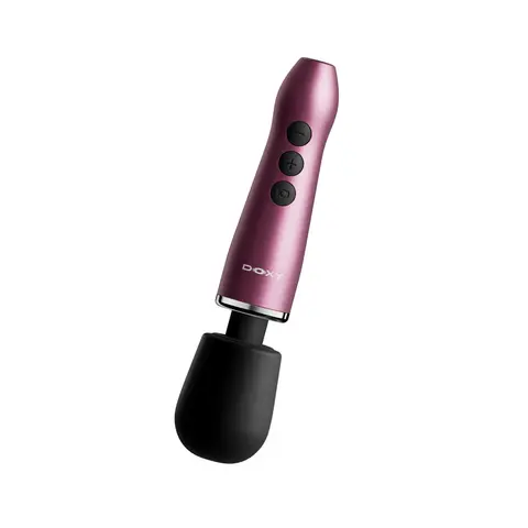 Doxy Go Travel-Sized Wand Massager in Pink
