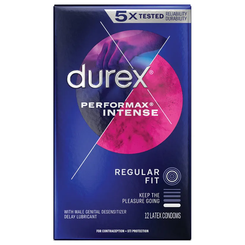 Durex Performax Intense Condom 12-Pack