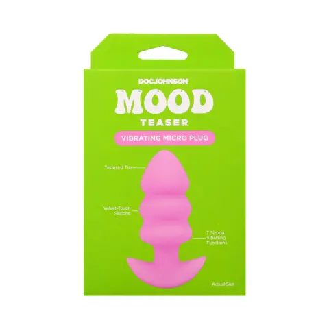Mood Teaser Vibrating Micro Plug in Pink