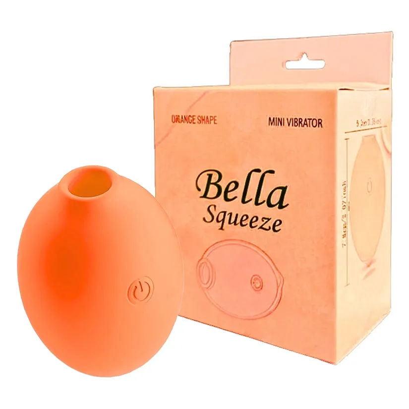 Bella Squeeze Orange Shaped Mini Vibrator