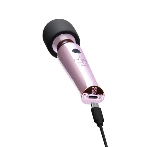 Baby Phat x Le Wand Classique Mini Rechargeable Vibrating Massager Pink