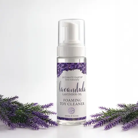 Intimate Earth Lavandula Foaming Toy Cleaner 6.7 oz.