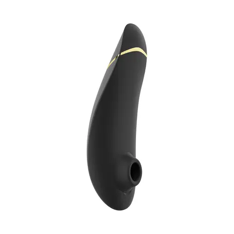 Womanizer Premium 2 Rechargeable Silicone Luxurious Pleasure Air Clitoral Stimulator in Black