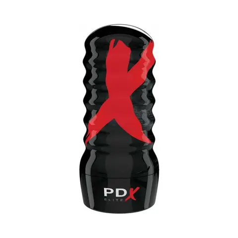 PDX Elite Air Tight Oral Stroker Beige/Black