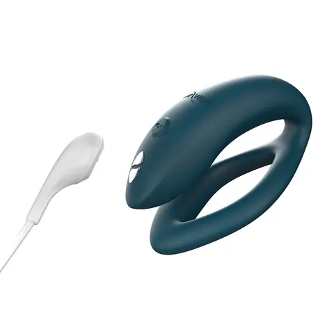 We-Vibe Sync O Rechargeable Remote Control Couples Vibrator Velvet Green