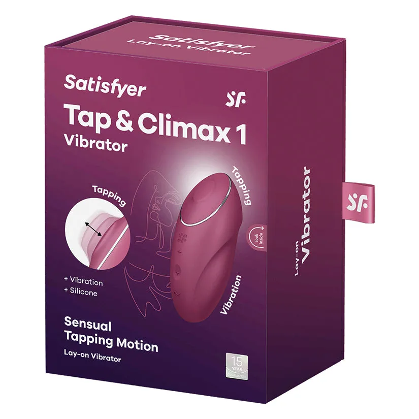 Satisfyer Tap and Climax 1 in Red