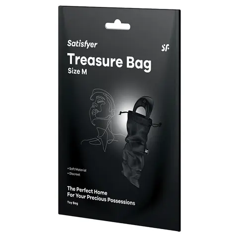 Satisfyer Treasure Bag M in Black