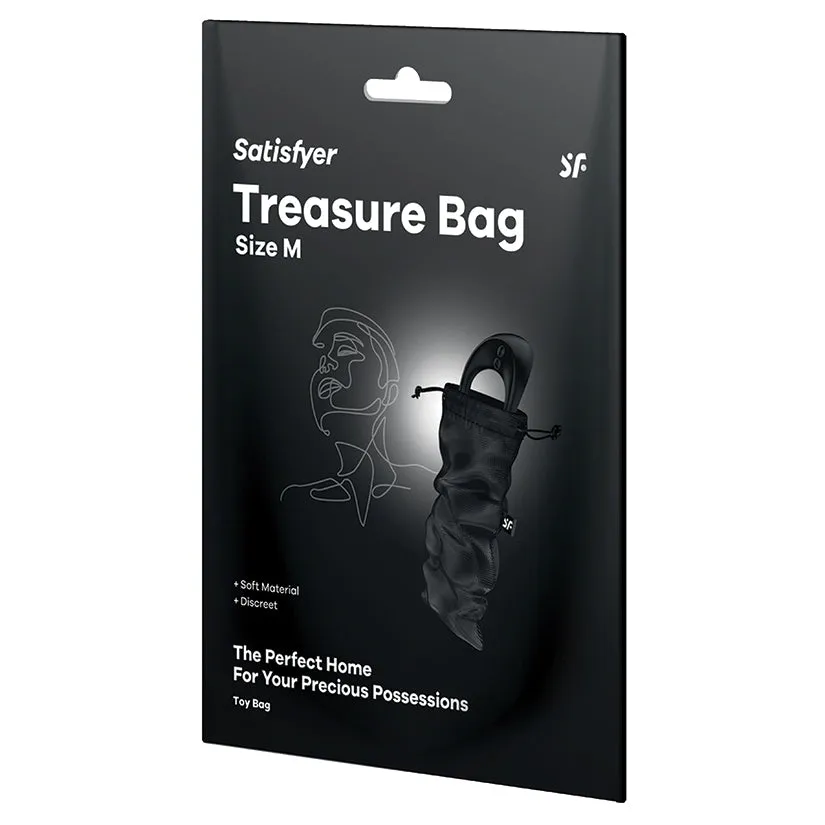 Satisfyer Treasure Bag M in Black