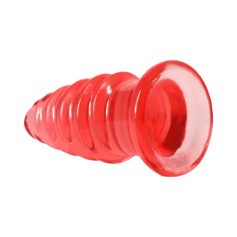 Crystal Jellies Anal Twist 5 in. in Pink