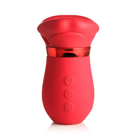 Lickgasm Kiss Me More Kissing, Sucking, & Vibrating Clitoral Stimulator