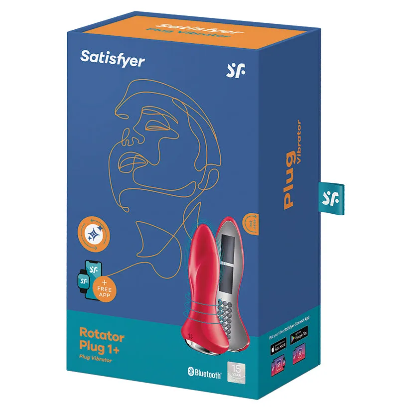 Satisfyer Rotator Plug 1+ in Red
