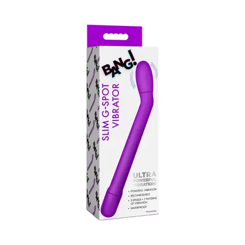 BANG! Slim G-Spot Vibrator in Purple