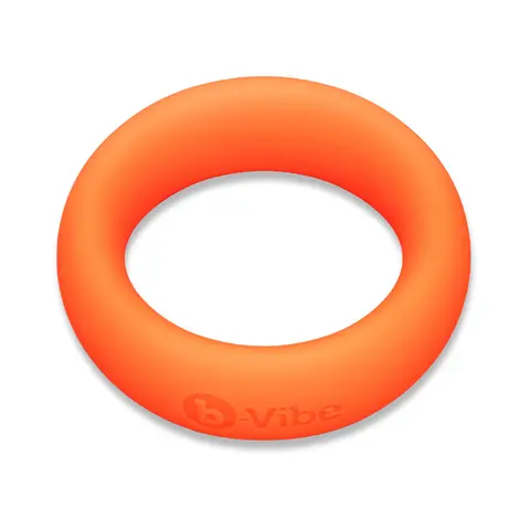 b-Vibe Snug Ring 40mm Snug Fit Silicone C-Ring in Orange
