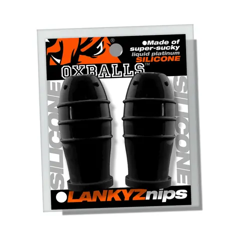 Oxballs Lankyz Silicone Nipsuckers in Black