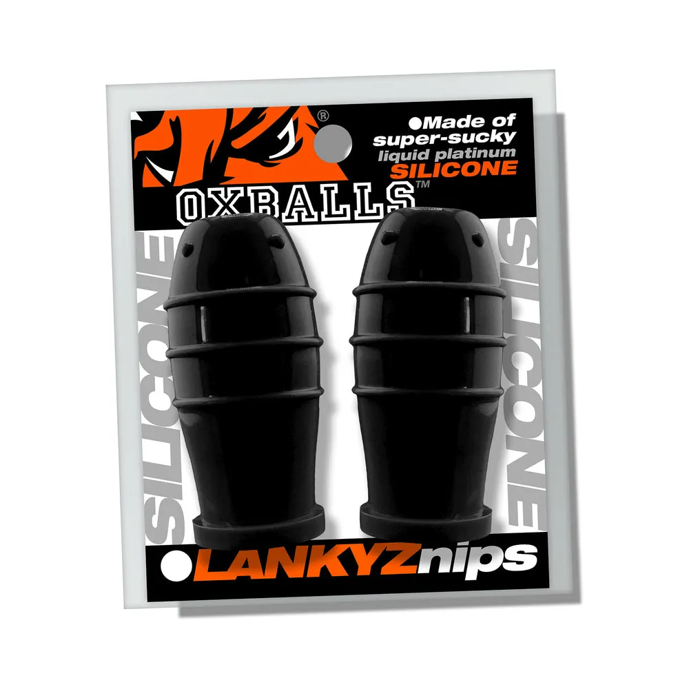 Oxballs Lankyz Silicone Nipsuckers in Black