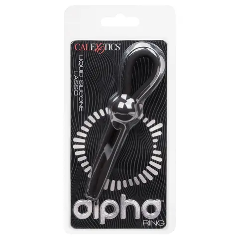 Alpha Liquid Silicone Lasso in Black