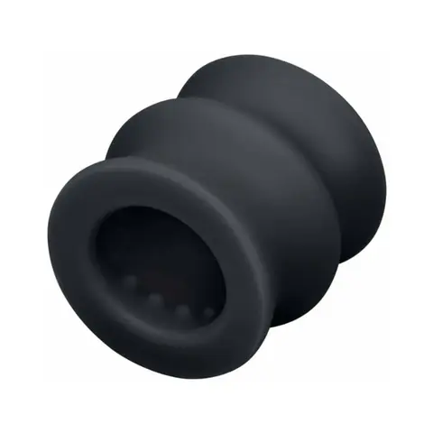 Me You Us Signature The Silicone Oral Stroker in Black