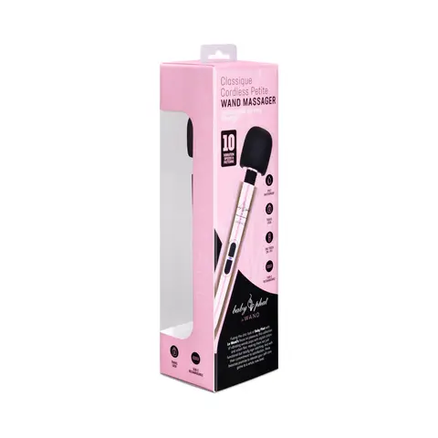 Baby Phat x Le Wand Classique Cordless Petite Rechargeable Vibrating Massager Deep in Pink