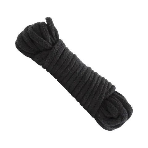 Bondage Rope Cotton in Black