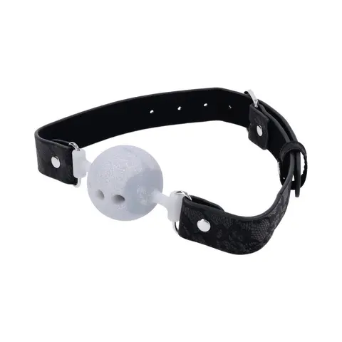 Sportsheets Sex & Mischief Lace Silicone Breathable Ball Gag