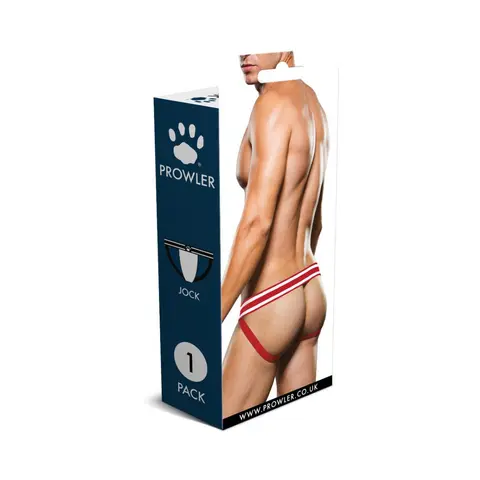 Prowler Jock Strap White/Red 2XL