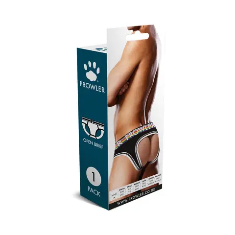 Prowler Oversized Paw Open Brief Black XL