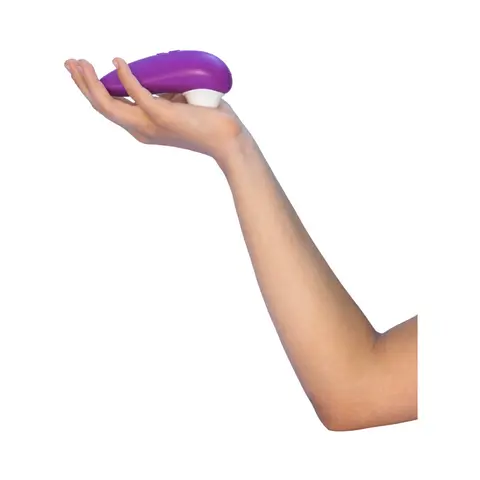 Womanizer Starlet 3 Rechargeable Silicone Compact Pleasure Air Clitoral Stimulator Turquoise in Violet