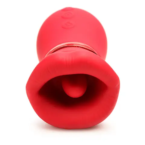 Lickgasm Kiss Me More Kissing, Sucking, & Vibrating Clitoral Stimulator
