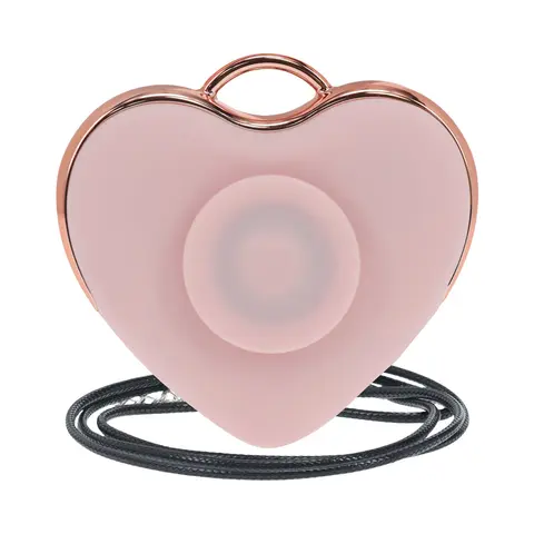 LoveLine Luvie AirTapTech Rechargeable Vibrator Waterproof in Pink