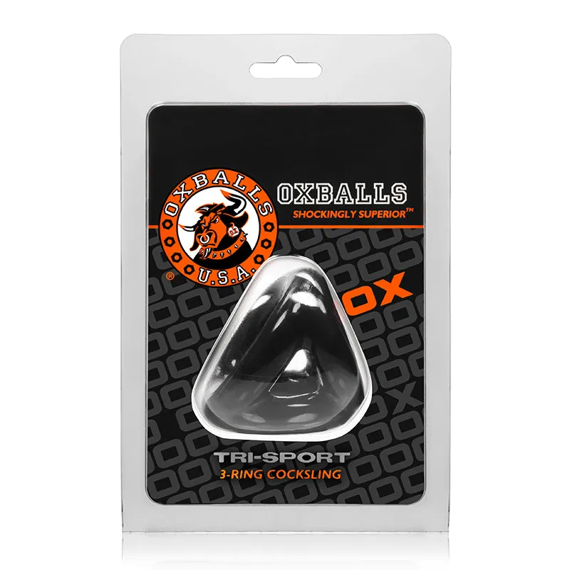 OxBalls Tri-Sport, Cocksling in Black