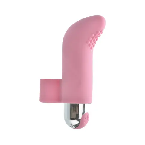 Adam & Eve Silicone Rechargeable Finger Vibe (Bag Packaging)