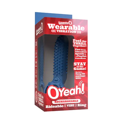 Screaming O Rechargeable O Yeah Silicone in Blue