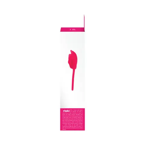VeDO Riski Rechargeable Clitoral Vibe For Couples in Pink