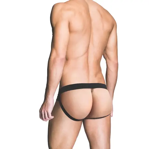 Prowler RED Fishnet Assless Brief Black S