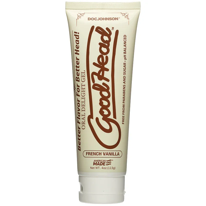 GoodHead Oral Delight Gel French Vanilla 4 oz. (Bulk)