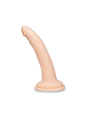 7.5 inch realistic dildo - vanilla