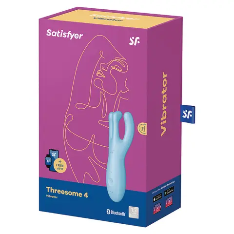 Satisfyer Threesome 4 in Blue