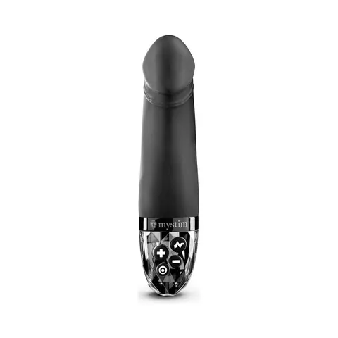 Mystim Real Deal Neal eStim Vibrator Black