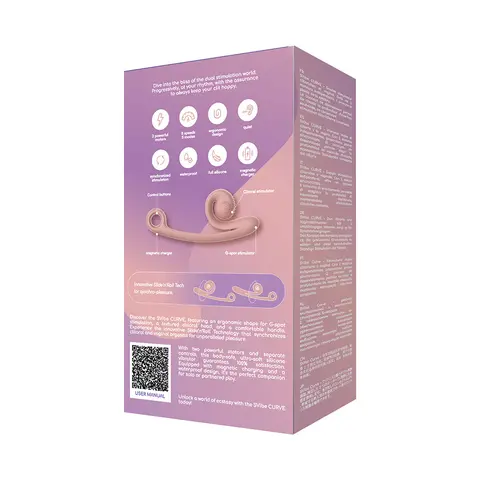SVibe Snail Curve in Peach