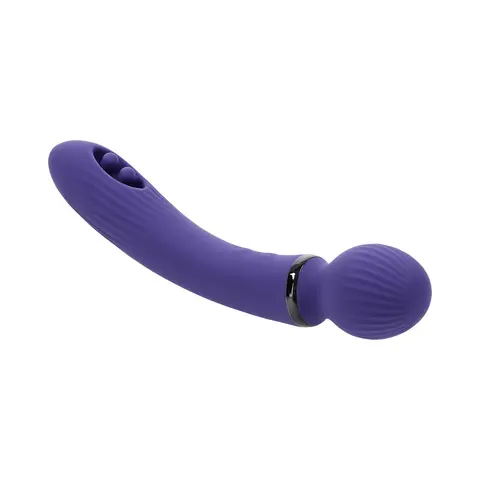 Evolved Shiver Silicone Rechargeable Purple