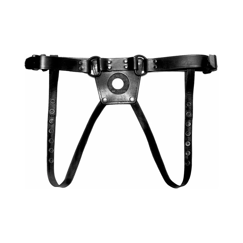 Prowler RED Leather Dong Harness XL