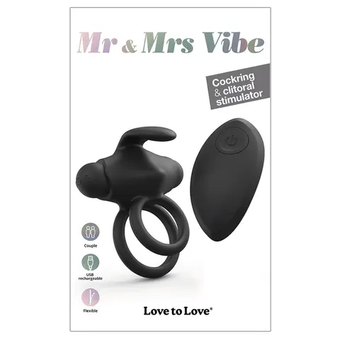Love To Love Mr & Mrs Vibe Black Onyx